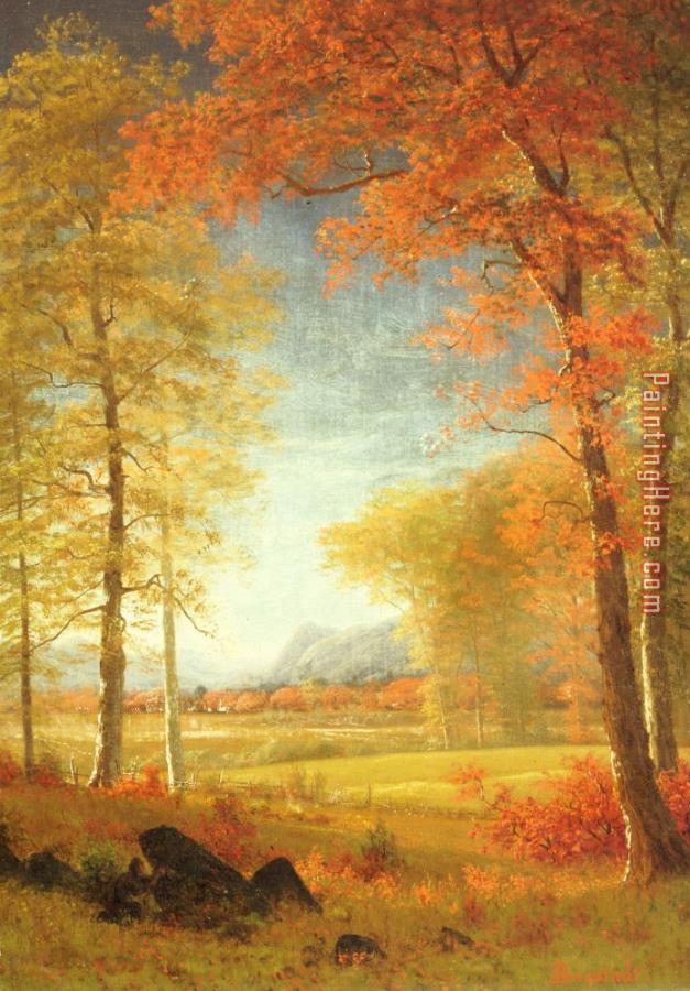 Albert Bierstadt Autumn in America
